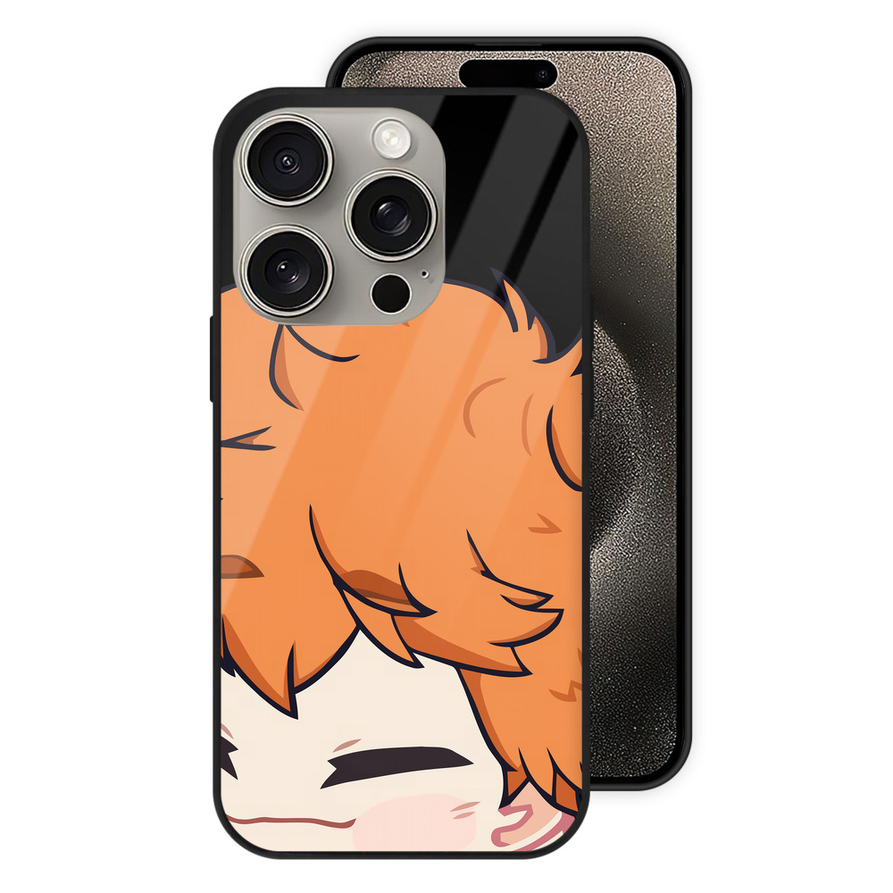 （画像用） ハイキュー!! Haikyu!! 【iPhone15Pro対応】スマホケース 耐衝撃＆黄変防止 背面ガラス