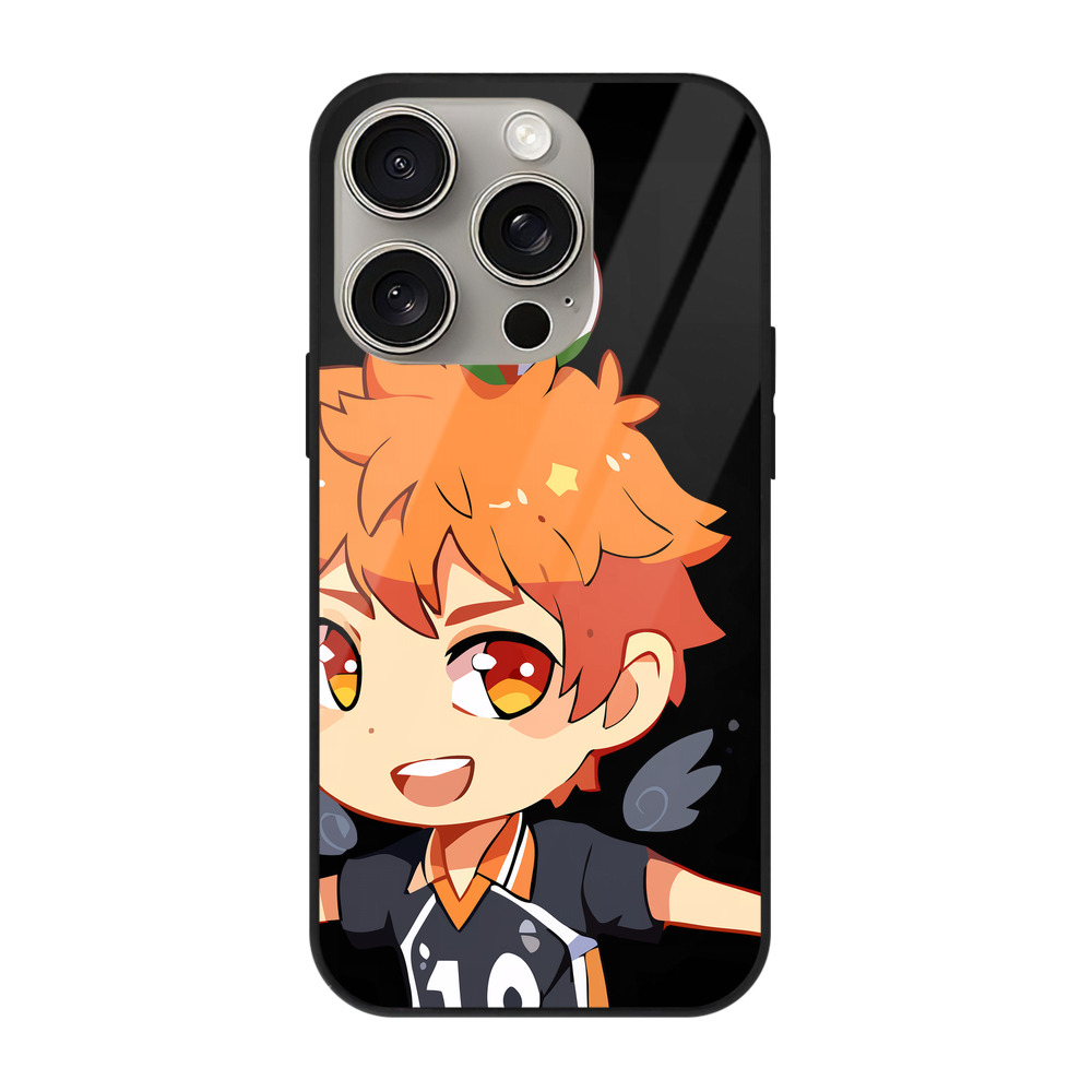 （画像用） ハイキュー!! Haikyu!! 【iPhone15Pro対応】スマホケース 耐衝撃＆黄変防止 背面ガラス