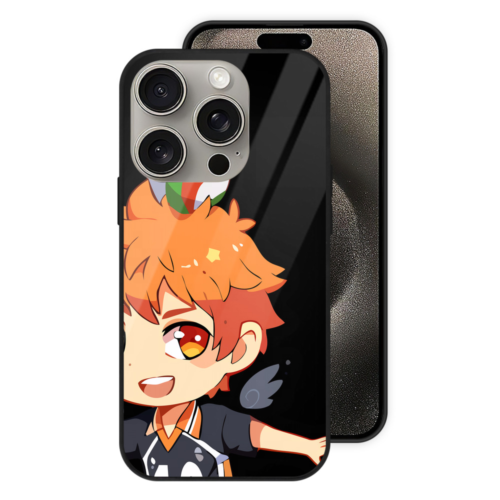 （画像用） ハイキュー!! Haikyu!! 【iPhone15Pro対応】スマホケース 耐衝撃＆黄変防止 背面ガラス