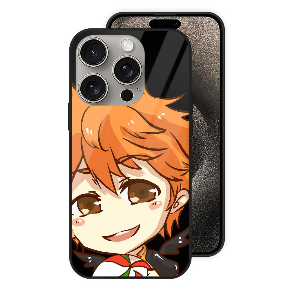 （画像用） ハイキュー!! Haikyu!! 【iPhone15Pro対応】スマホケース 耐衝撃＆黄変防止 背面ガラス