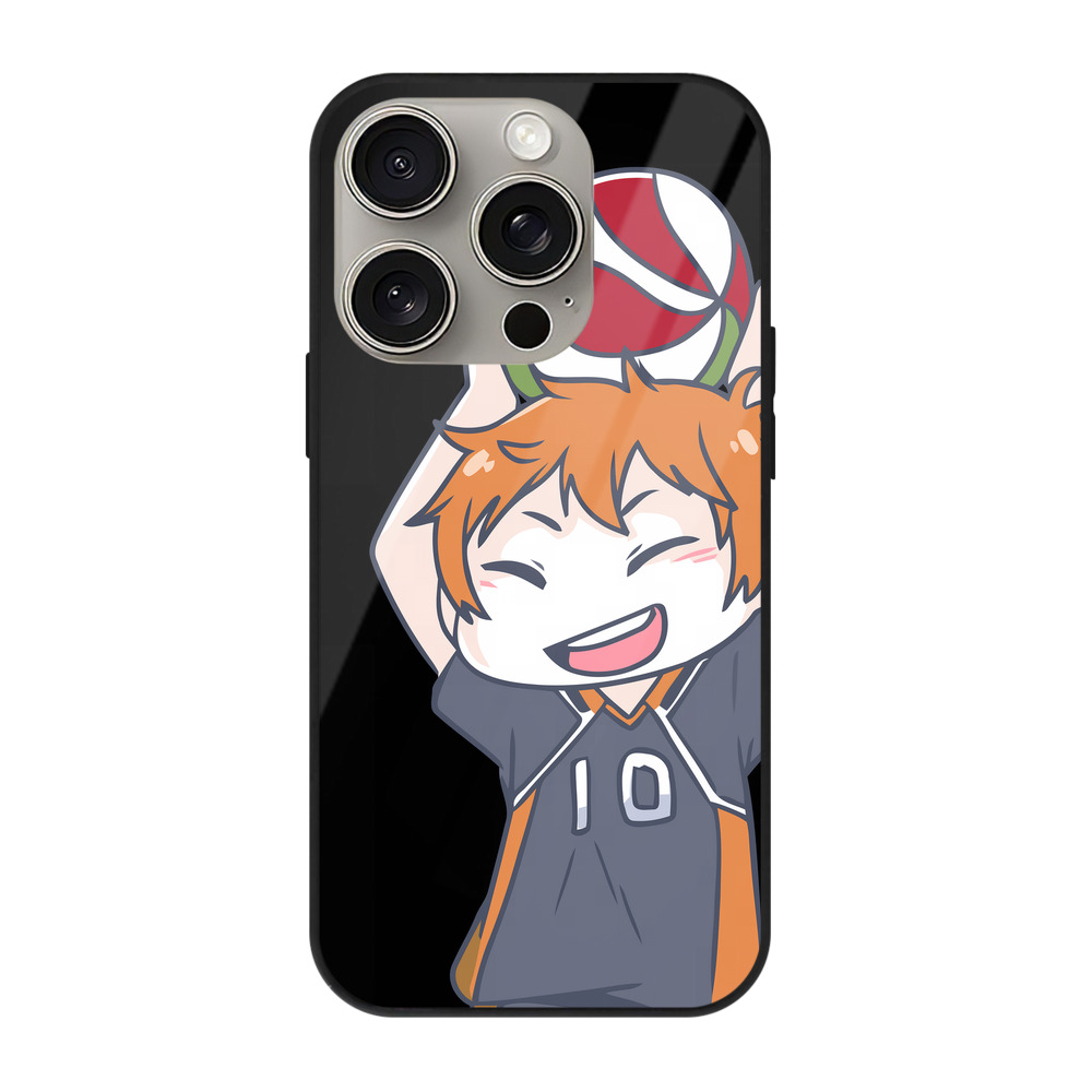 （画像用） ハイキュー!! Haikyu!! 【iPhone15Pro対応】スマホケース 耐衝撃＆黄変防止 背面ガラス