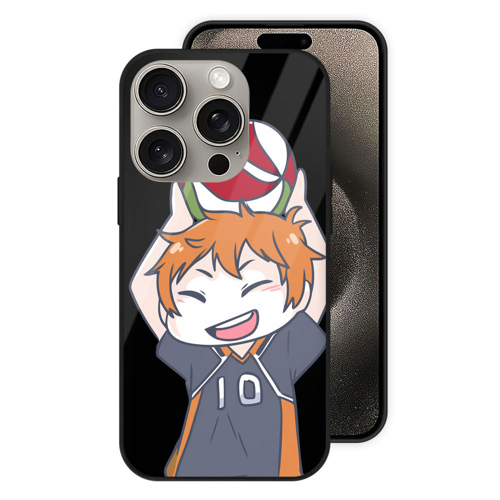 （画像用） ハイキュー!! Haikyu!! 【iPhone15Pro対応】スマホケース 耐衝撃＆黄変防止 背面ガラス