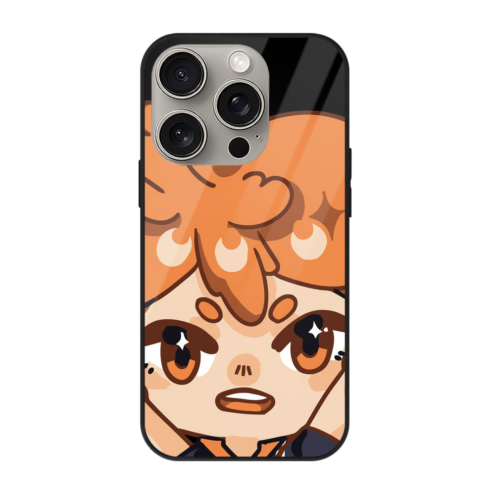 （画像用） ハイキュー!! Haikyu!! 【iPhone15Pro対応】スマホケース 耐衝撃＆黄変防止 背面ガラス