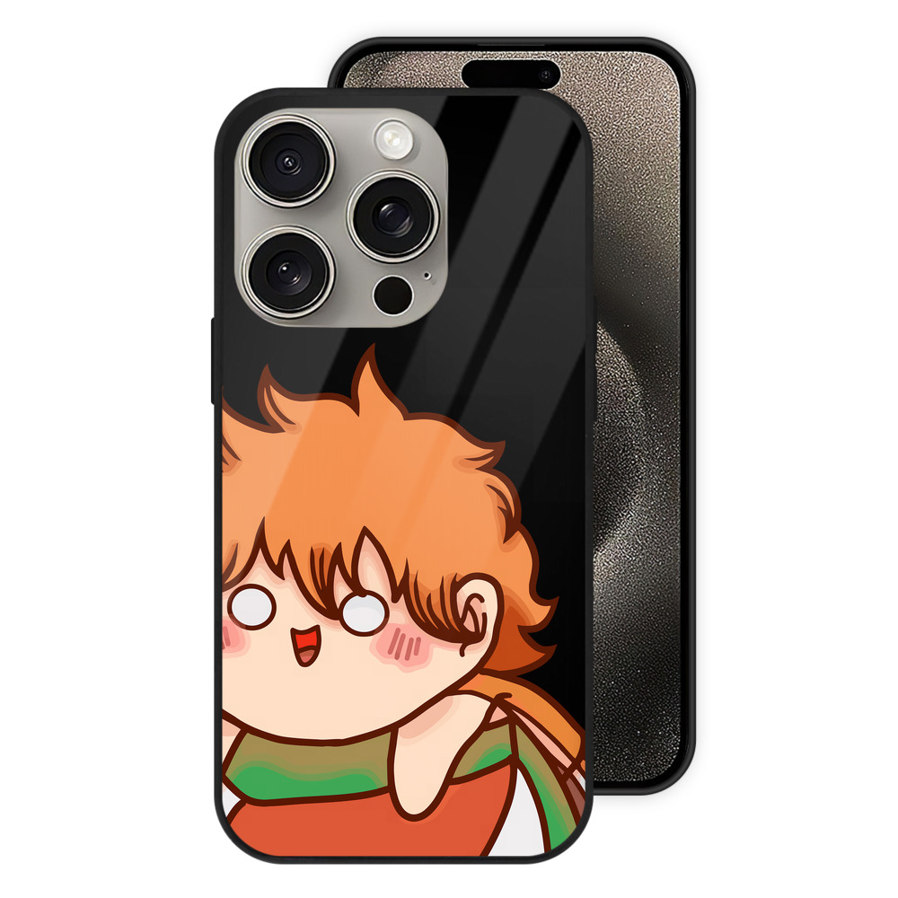 （画像用） ハイキュー!! Haikyu!! 【iPhone15Pro対応】スマホケース 耐衝撃＆黄変防止 背面ガラス