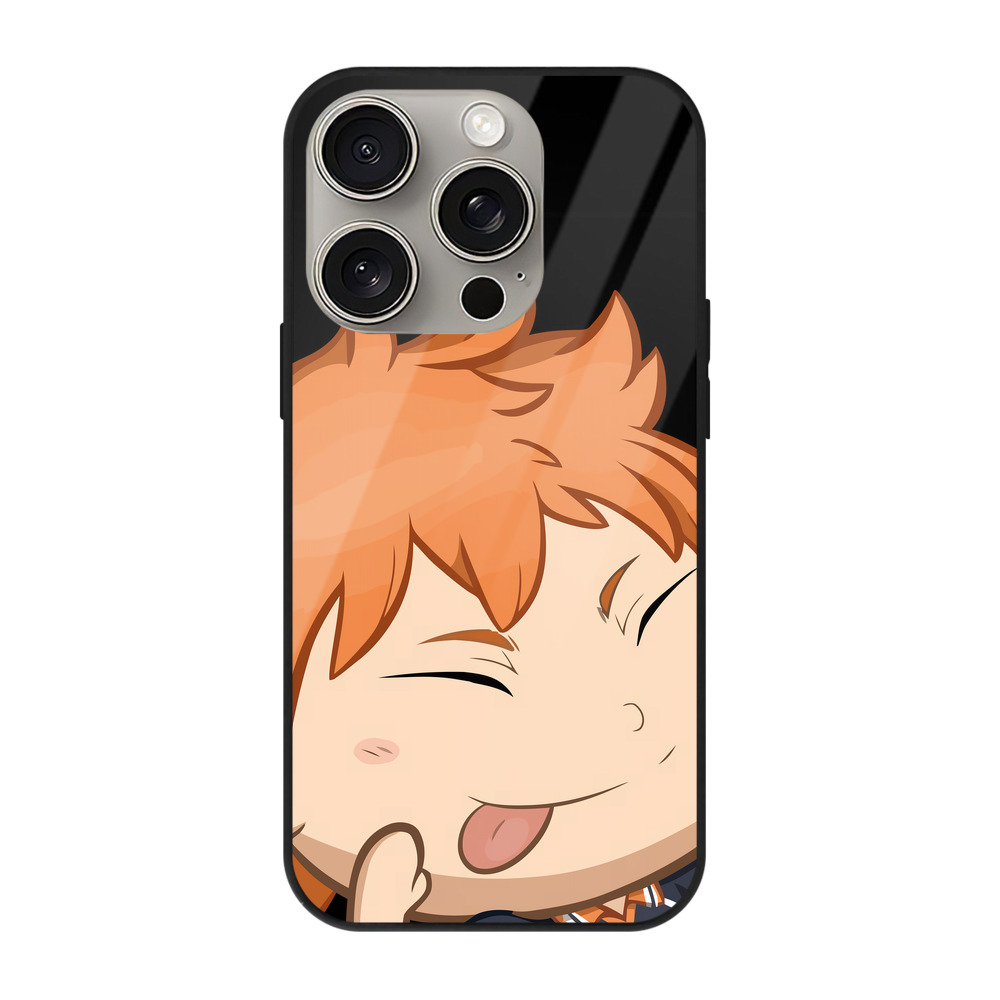 （画像用） ハイキュー!! Haikyu!! 【iPhone15Pro対応】スマホケース 耐衝撃＆黄変防止 背面ガラス