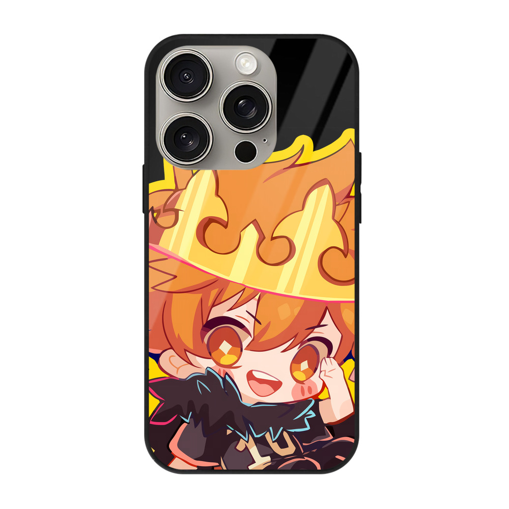 （画像用） ハイキュー!! Haikyu!! 【iPhone15Pro対応】スマホケース 耐衝撃＆黄変防止 背面ガラス