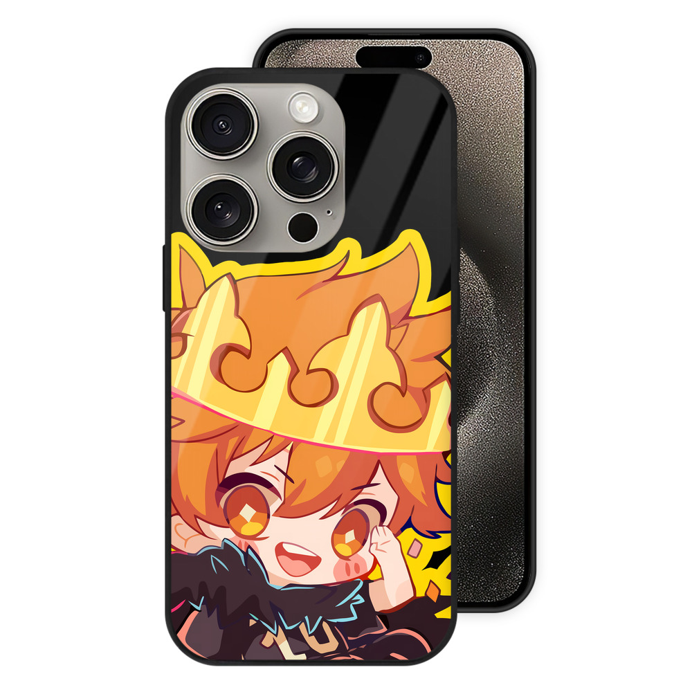 （画像用） ハイキュー!! Haikyu!! 【iPhone15Pro対応】スマホケース 耐衝撃＆黄変防止 背面ガラス