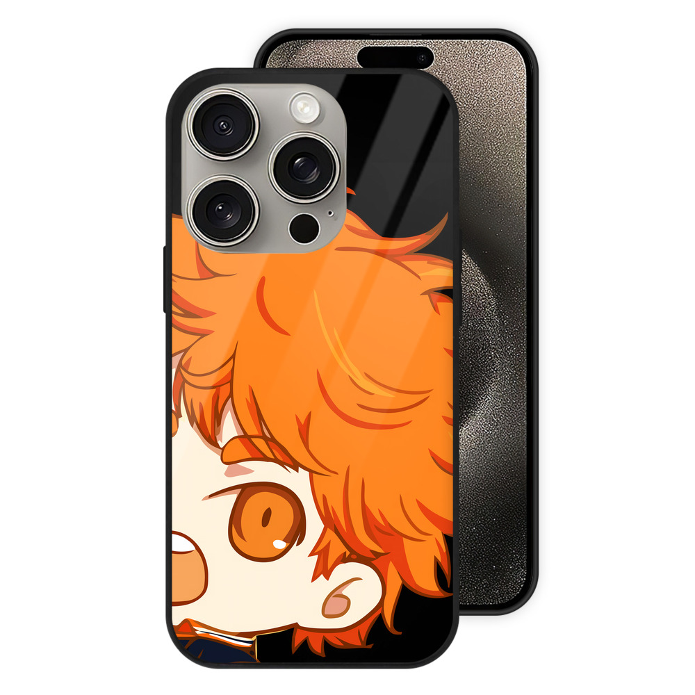 （画像用） ハイキュー!! Haikyu!! 【iPhone15Pro対応】スマホケース 耐衝撃＆黄変防止 背面ガラス