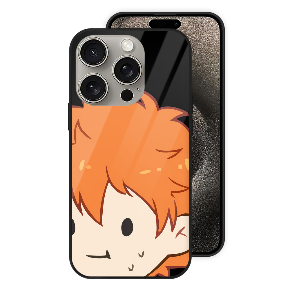 （画像用） ハイキュー!! Haikyu!! 【iPhone15Pro対応】スマホケース 耐衝撃＆黄変防止 背面ガラス