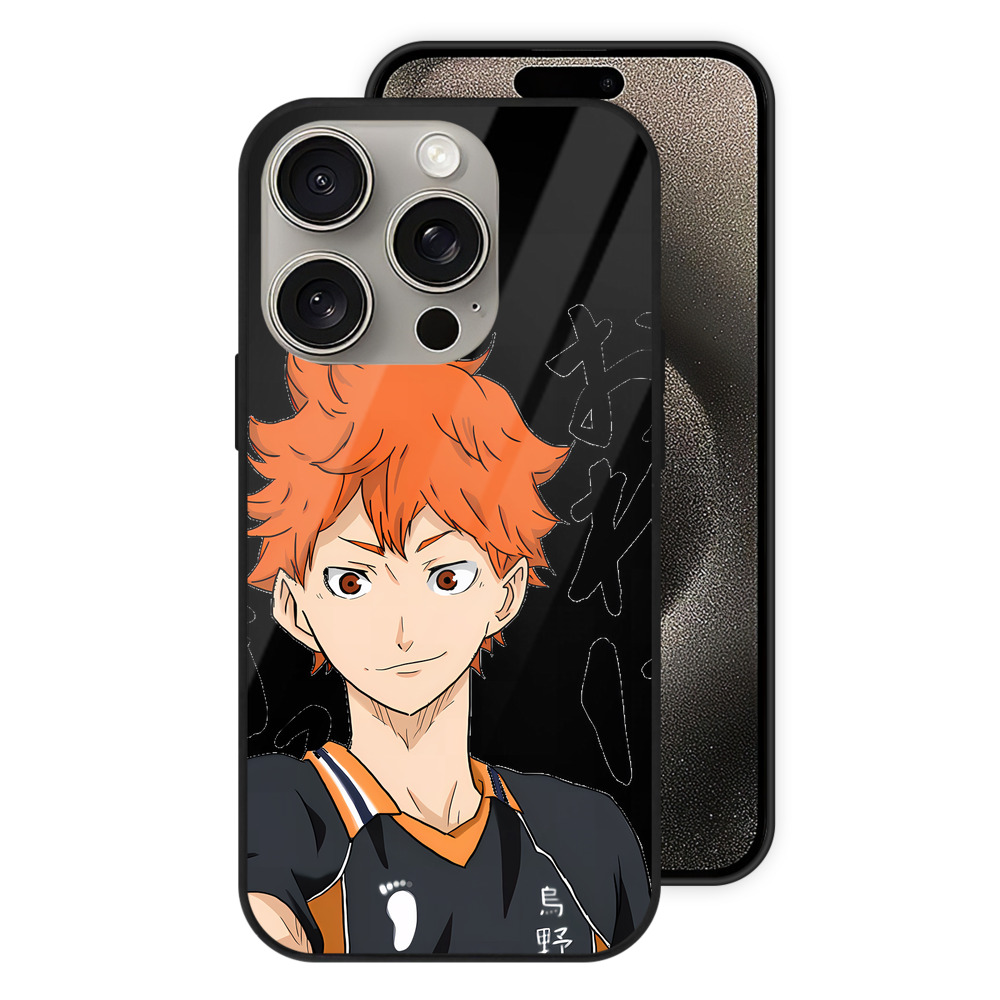 （画像用） ハイキュー!! Haikyu!! 【iPhone15Pro対応】スマホケース 耐衝撃＆黄変防止 背面ガラス
