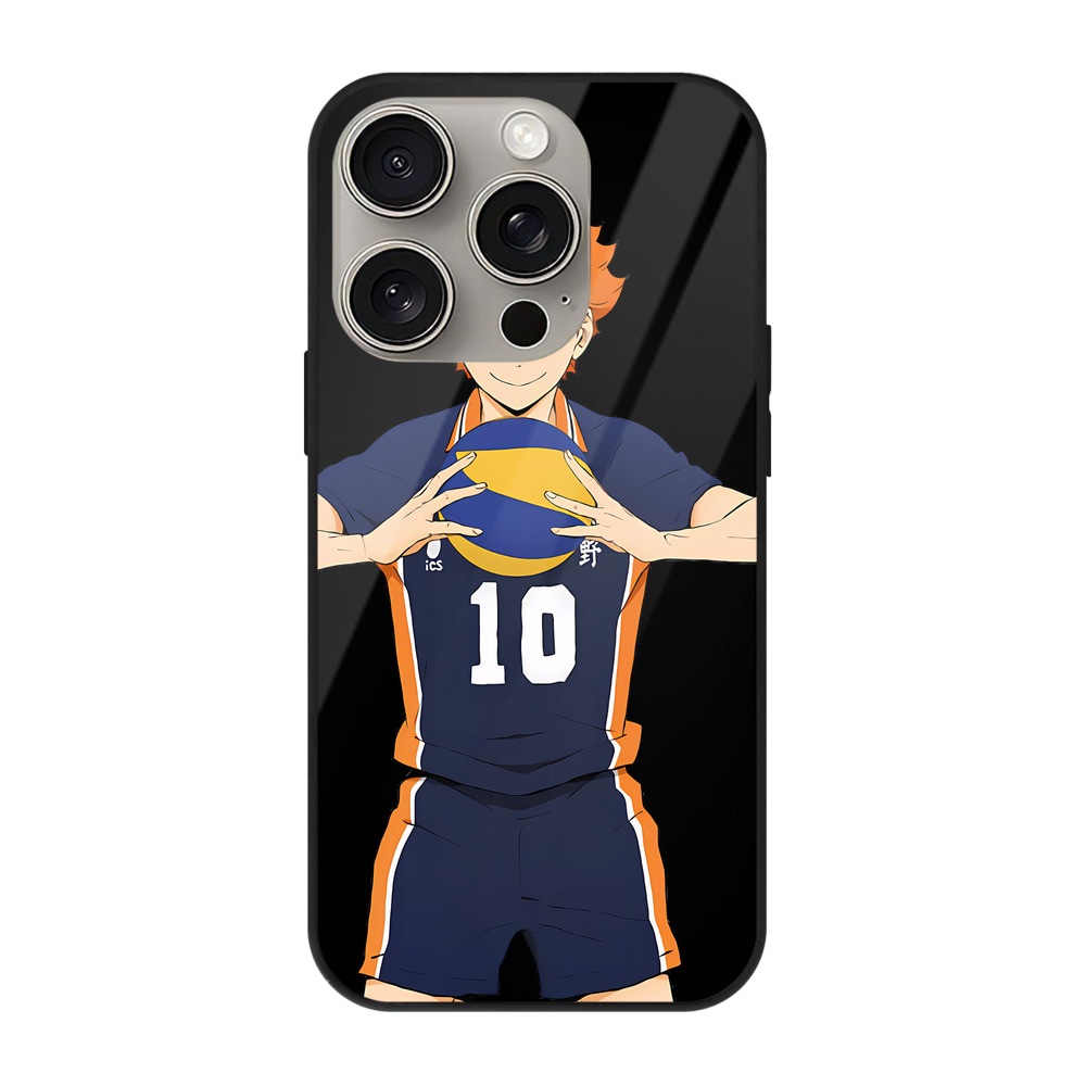 （画像用） ハイキュー!! Haikyu!! 【iPhone15Pro対応】スマホケース 耐衝撃＆黄変防止 背面ガラス