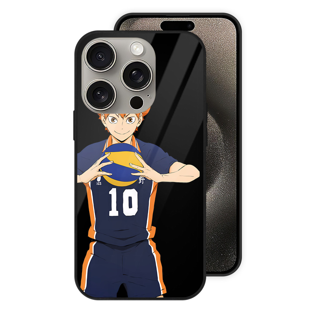（画像用） ハイキュー!! Haikyu!! 【iPhone15Pro対応】スマホケース 耐衝撃＆黄変防止 背面ガラス