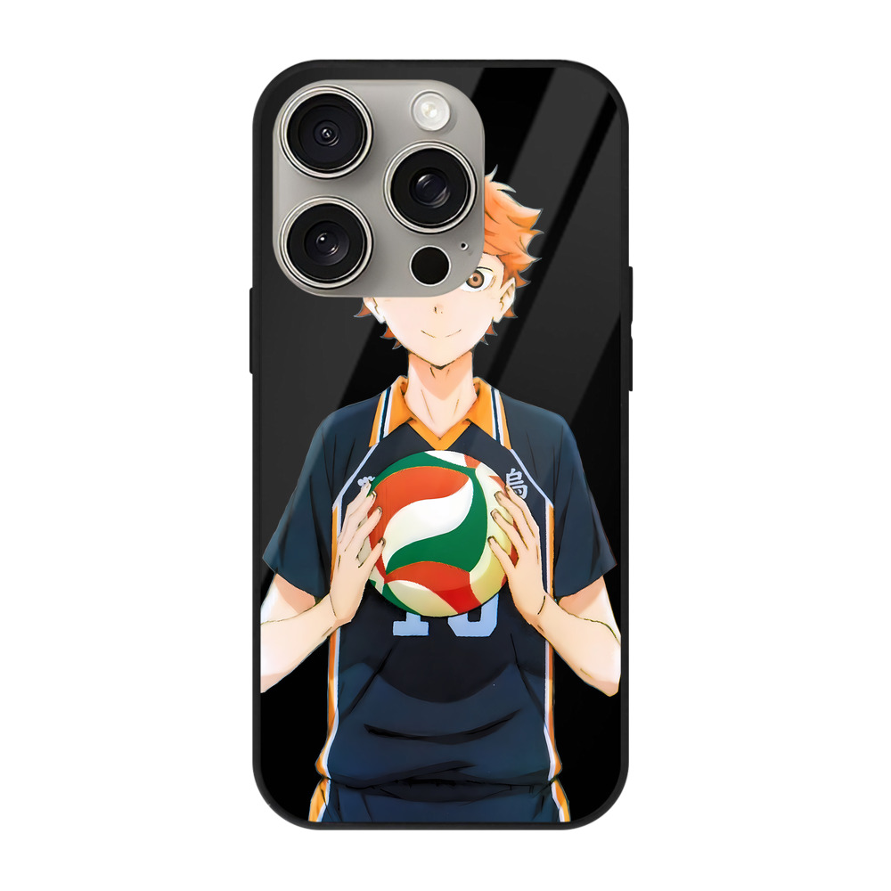 （画像用） ハイキュー!! Haikyu!! 【iPhone15Pro対応】スマホケース 耐衝撃＆黄変防止 背面ガラス