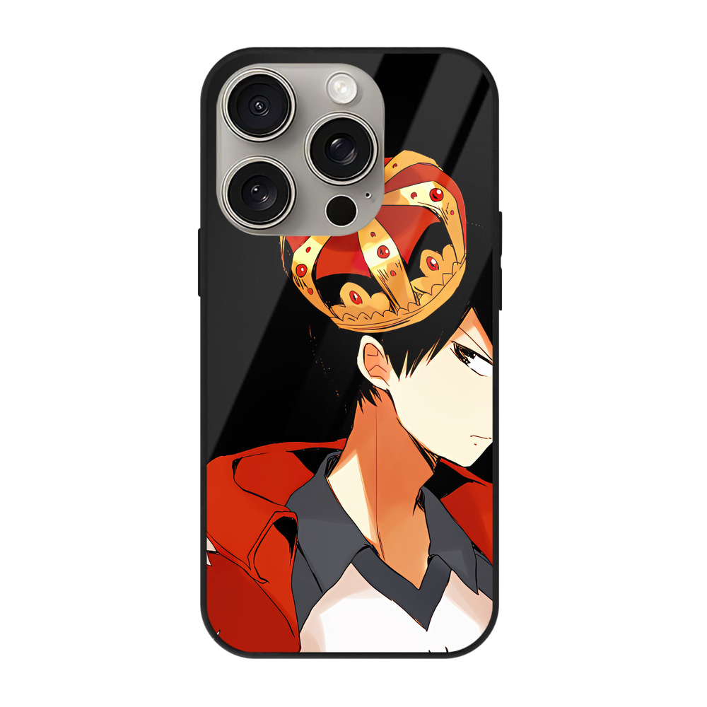（画像用） ハイキュー!! Haikyu!! 【iPhone15Pro対応】スマホケース 耐衝撃＆黄変防止 背面ガラス