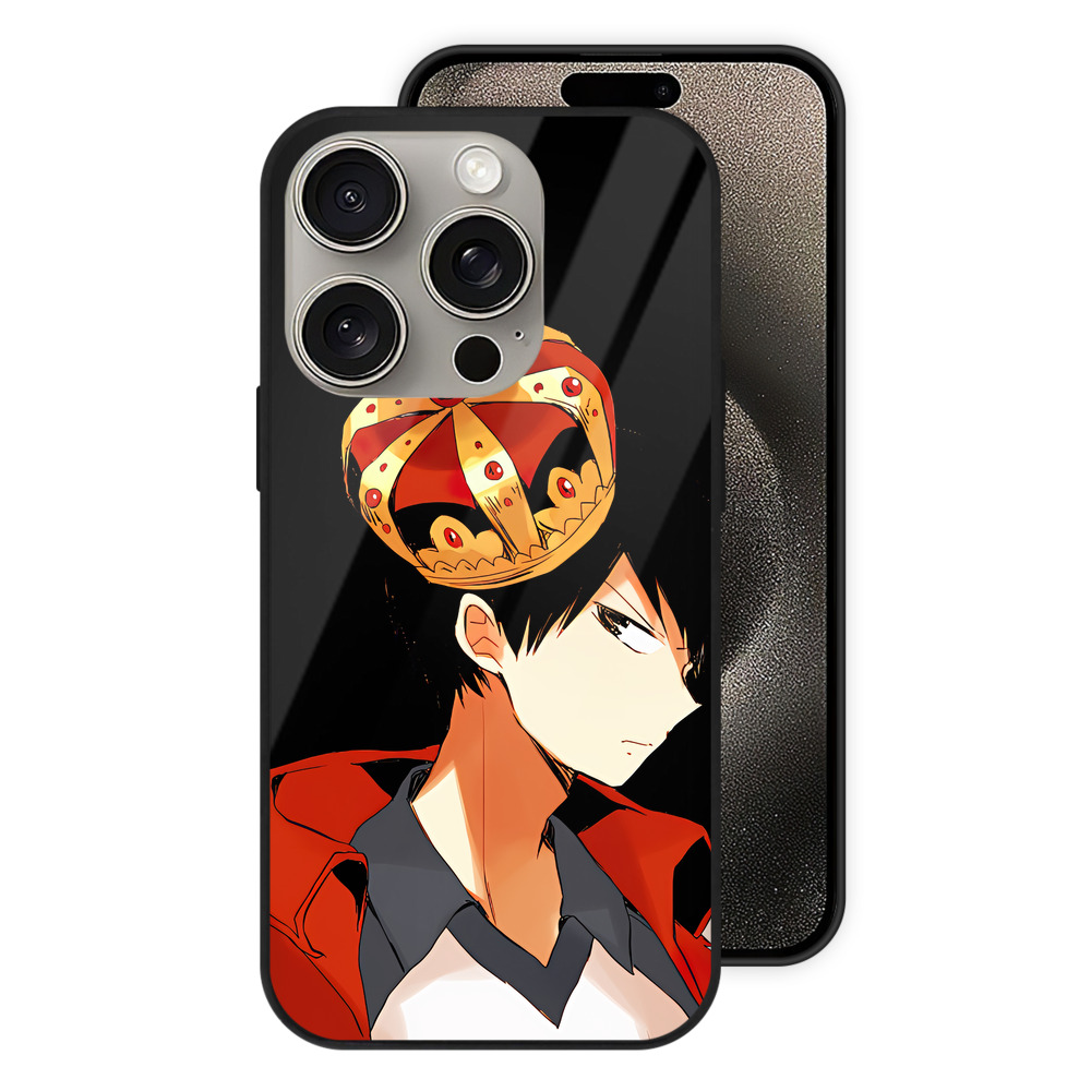 （画像用） ハイキュー!! Haikyu!! 【iPhone15Pro対応】スマホケース 耐衝撃＆黄変防止 背面ガラス