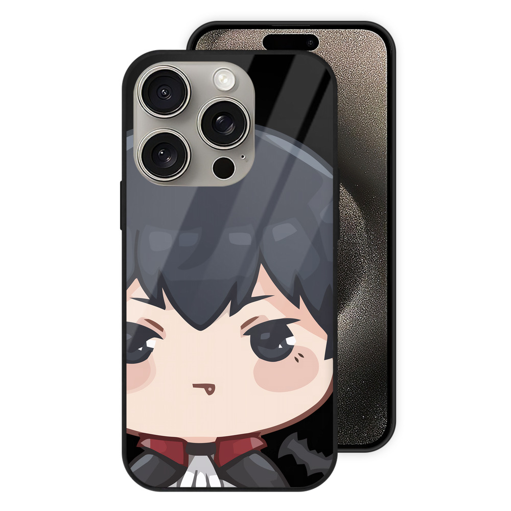 （画像用） ハイキュー!! Haikyu!! 【iPhone15Pro対応】スマホケース 耐衝撃＆黄変防止 背面ガラス