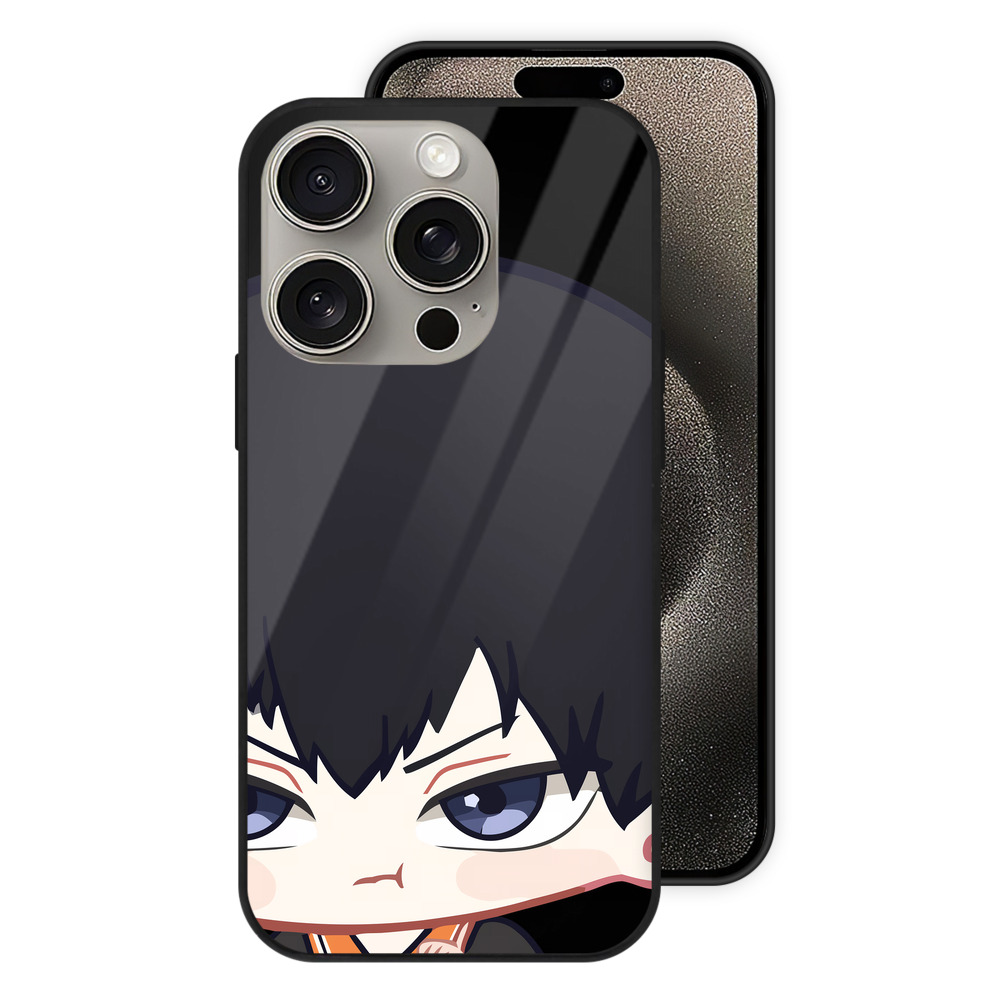 （画像用） ハイキュー!! Haikyu!! 【iPhone15Pro対応】スマホケース 耐衝撃＆黄変防止 背面ガラス