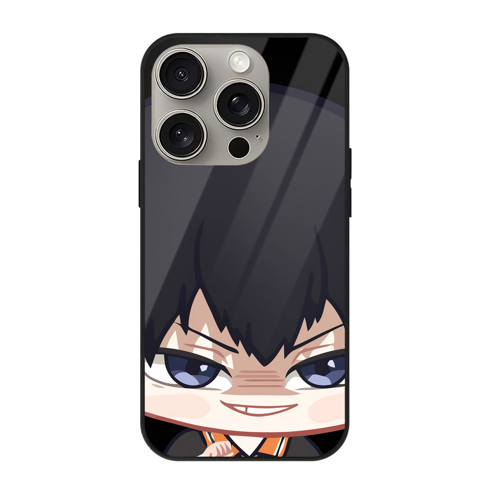 （画像用） ハイキュー!! Haikyu!! 【iPhone15Pro対応】スマホケース 耐衝撃＆黄変防止 背面ガラス