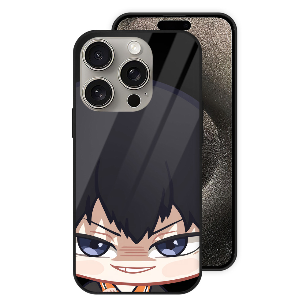 （画像用） ハイキュー!! Haikyu!! 【iPhone15Pro対応】スマホケース 耐衝撃＆黄変防止 背面ガラス