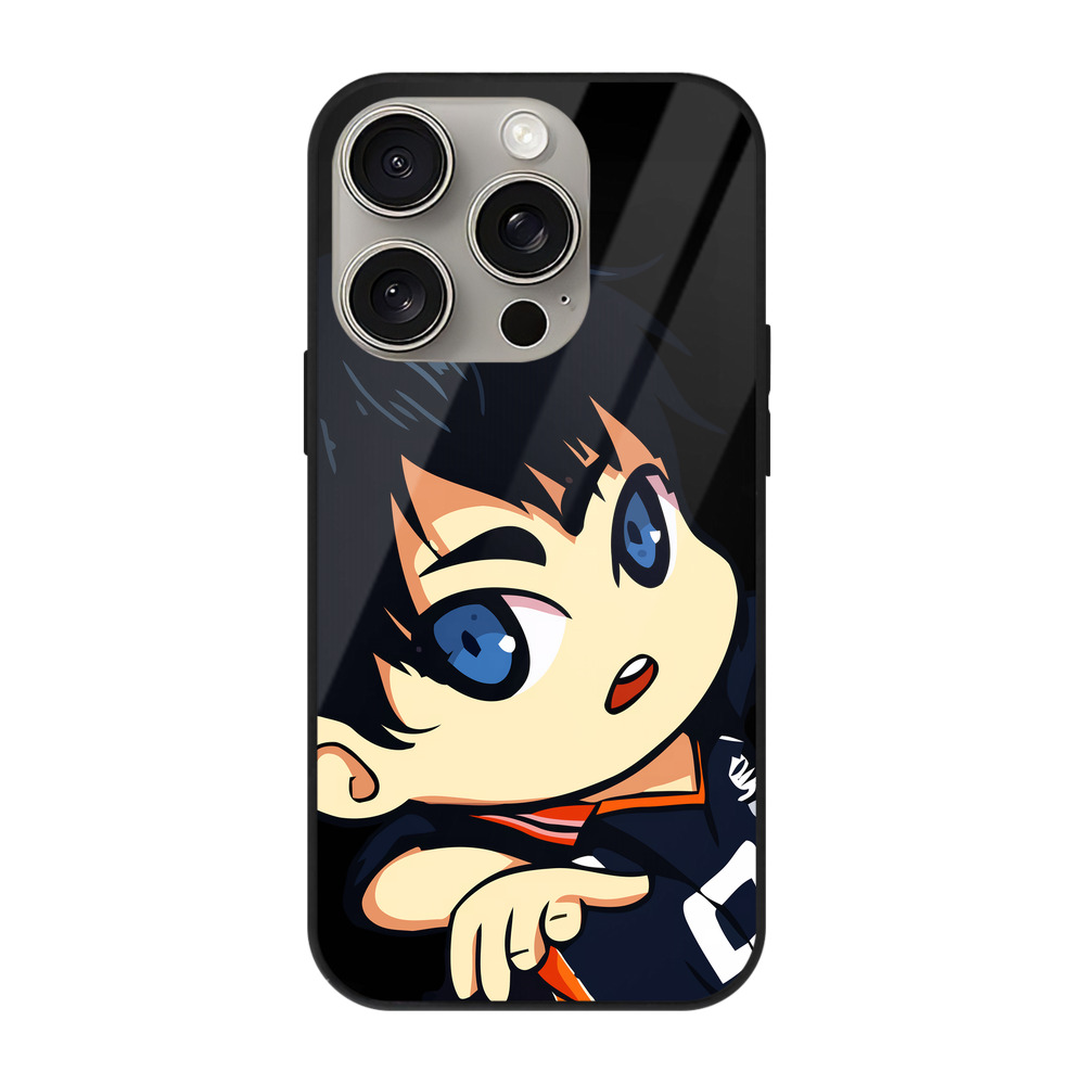 （画像用） ハイキュー!! Haikyu!! 【iPhone15Pro対応】スマホケース 耐衝撃＆黄変防止 背面ガラス