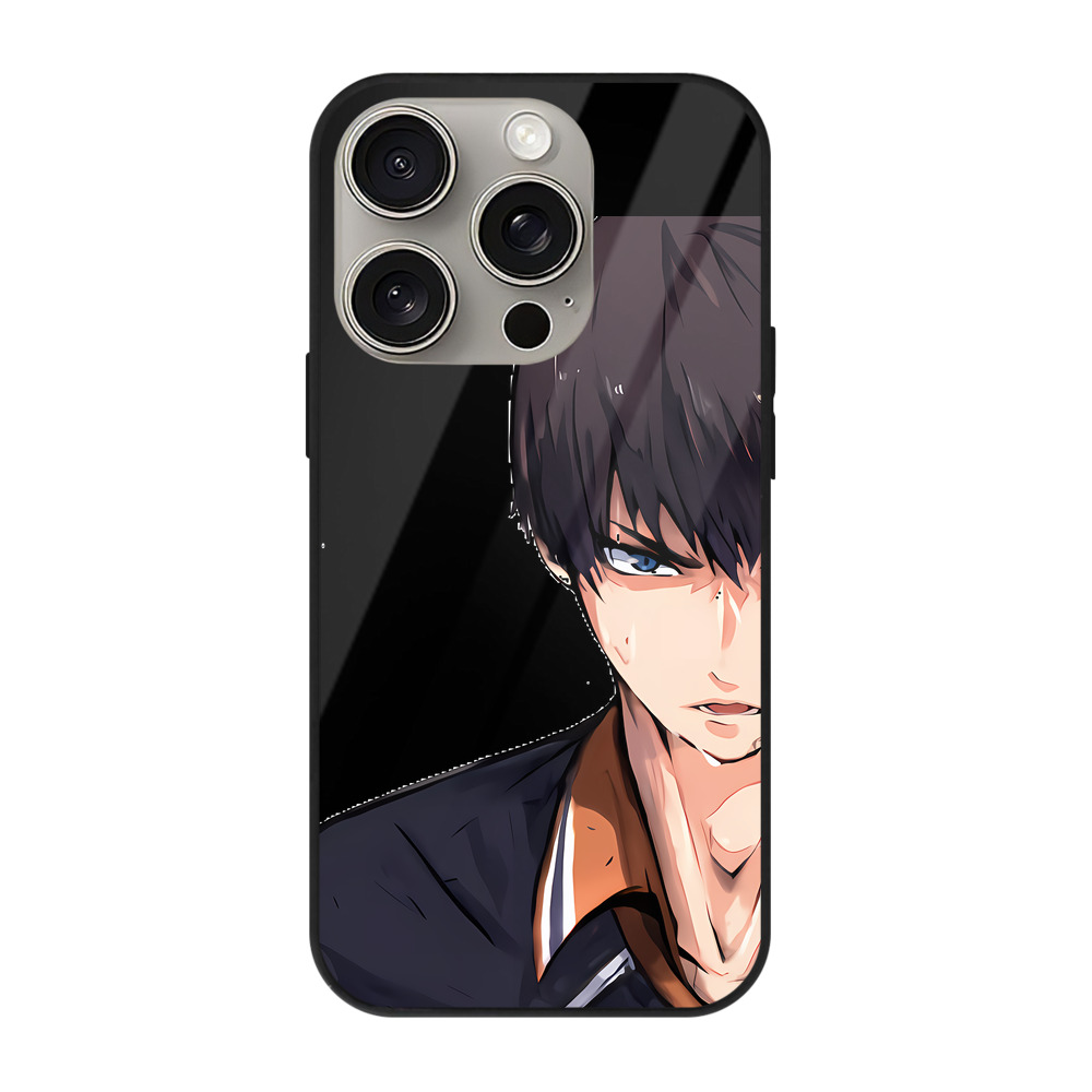 （画像用） ハイキュー!! Haikyu!! 【iPhone15Pro対応】スマホケース 耐衝撃＆黄変防止 背面ガラス