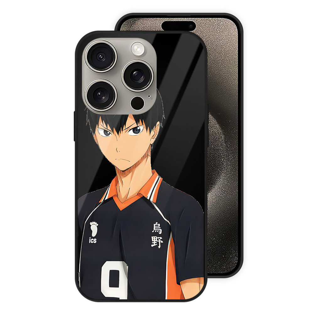 （画像用） ハイキュー!! Haikyu!! 【iPhone15Pro対応】スマホケース 耐衝撃＆黄変防止 背面ガラス
