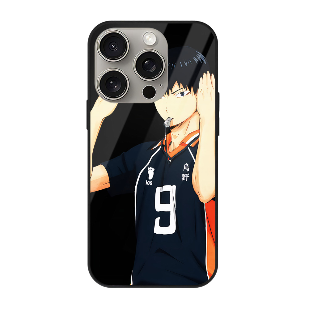 （画像用） ハイキュー!! Haikyu!! 【iPhone15Pro対応】スマホケース 耐衝撃＆黄変防止 背面ガラス