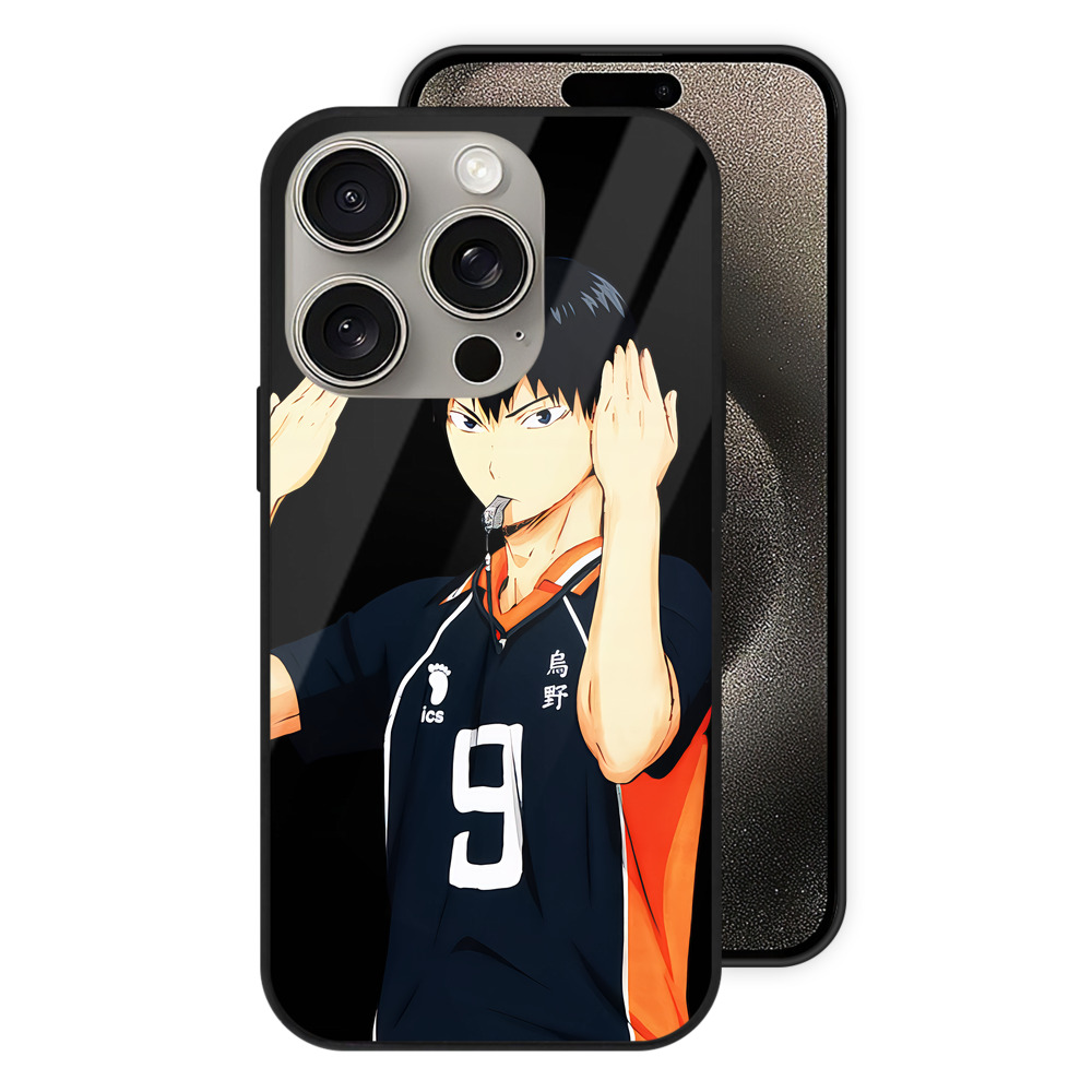 （画像用） ハイキュー!! Haikyu!! 【iPhone15Pro対応】スマホケース 耐衝撃＆黄変防止 背面ガラス