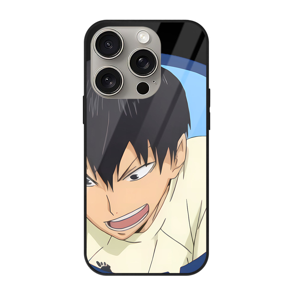 （画像用） ハイキュー!! Haikyu!! 【iPhone15Pro対応】スマホケース 耐衝撃＆黄変防止 背面ガラス