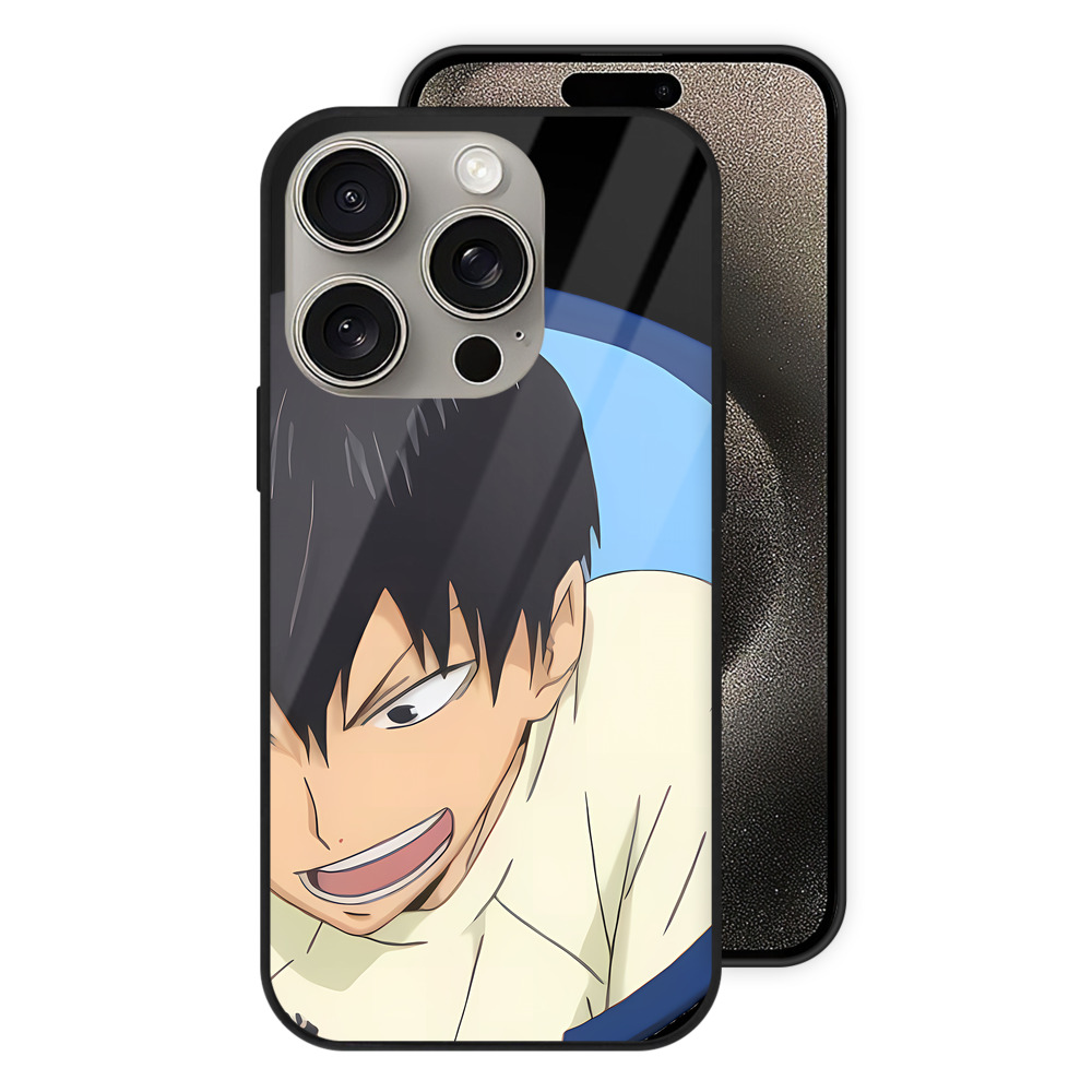 （画像用） ハイキュー!! Haikyu!! 【iPhone15Pro対応】スマホケース 耐衝撃＆黄変防止 背面ガラス