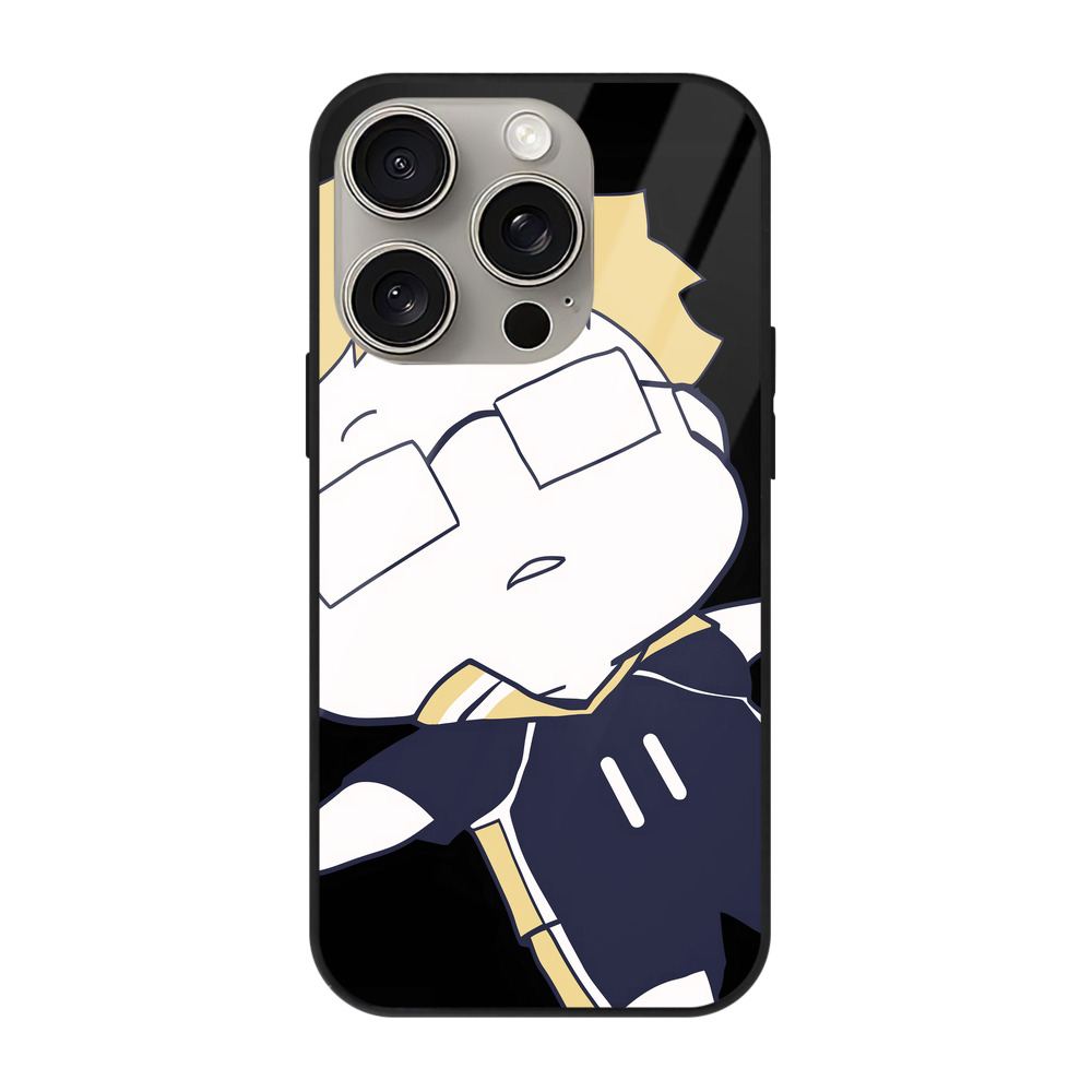 （画像用） ハイキュー!! Haikyu!! 【iPhone15Pro対応】スマホケース 耐衝撃＆黄変防止 背面ガラス