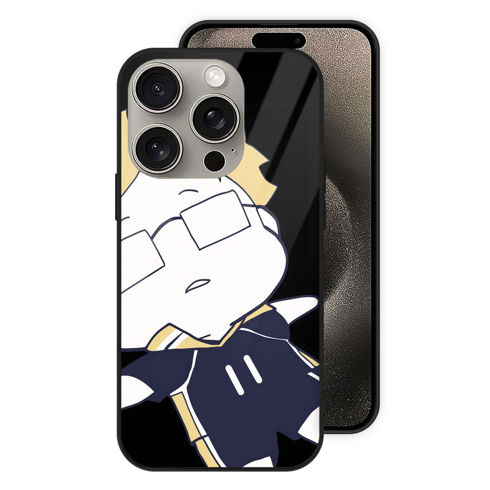 （画像用） ハイキュー!! Haikyu!! 【iPhone15Pro対応】スマホケース 耐衝撃＆黄変防止 背面ガラス