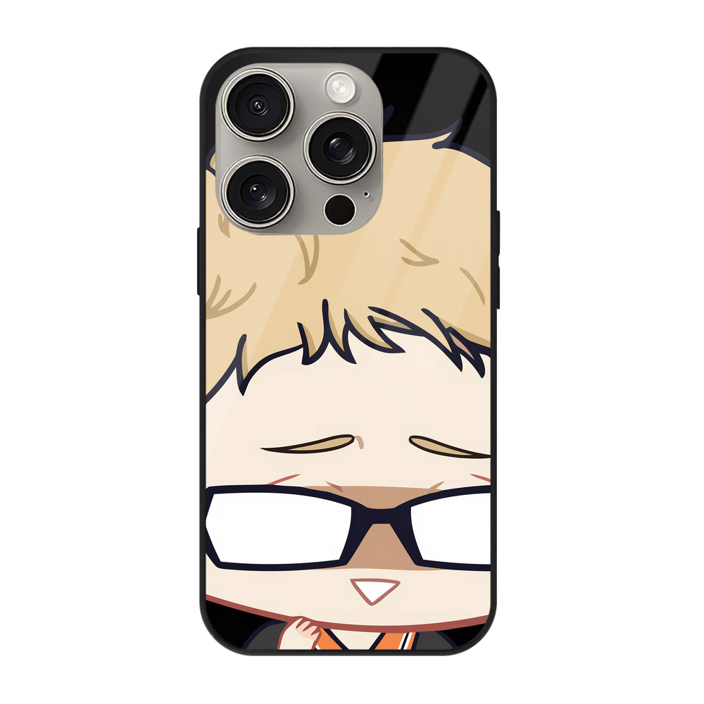（画像用） ハイキュー!! Haikyu!! 【iPhone15Pro対応】スマホケース 耐衝撃＆黄変防止 背面ガラス