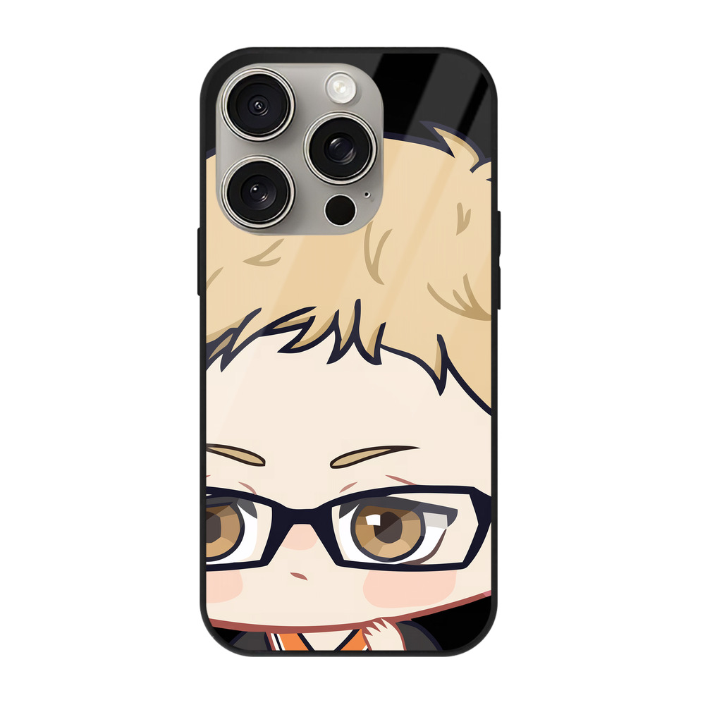 （画像用） ハイキュー!! Haikyu!! 【iPhone15Pro対応】スマホケース 耐衝撃＆黄変防止 背面ガラス