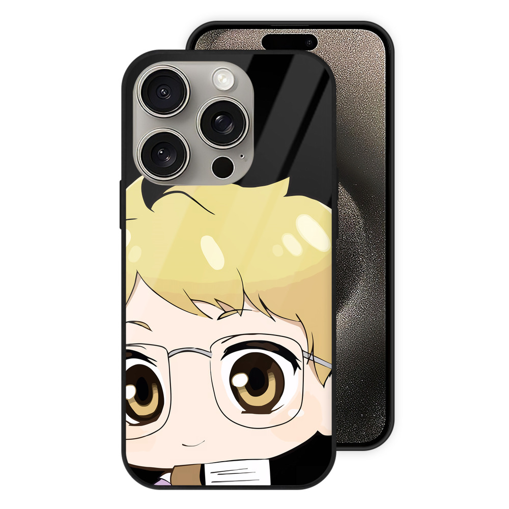 （画像用） ハイキュー!! Haikyu!! 【iPhone15Pro対応】スマホケース 耐衝撃＆黄変防止 背面ガラス