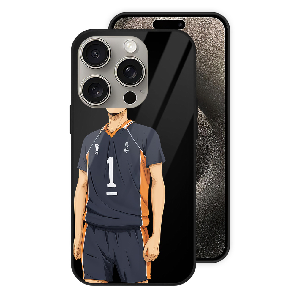（画像用） ハイキュー!! Haikyu!! 【iPhone15Pro対応】スマホケース 耐衝撃＆黄変防止 背面ガラス