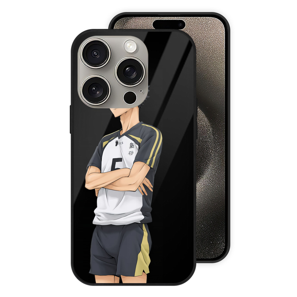 （画像用） ハイキュー!! Haikyu!! 【iPhone15Pro対応】スマホケース 耐衝撃＆黄変防止 背面ガラス