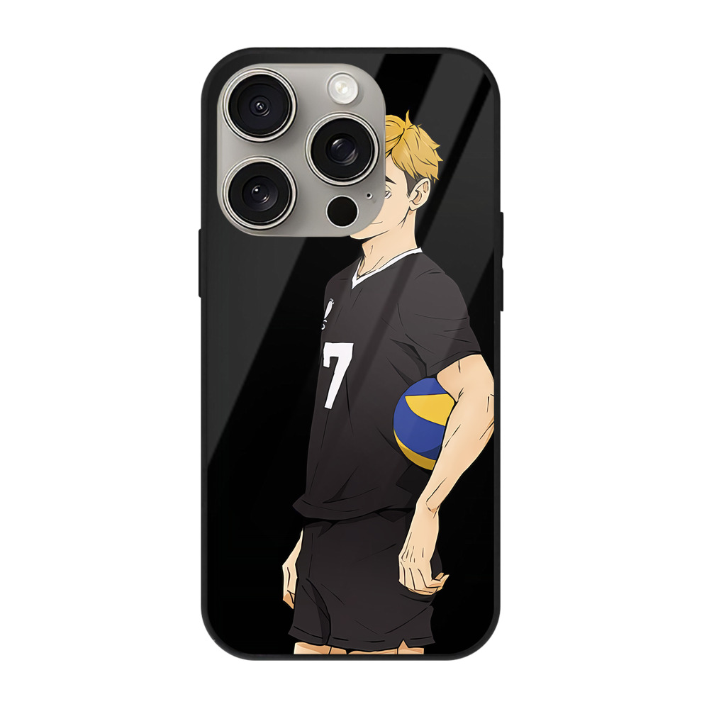 （画像用） ハイキュー!! Haikyu!! 【iPhone15Pro対応】スマホケース 耐衝撃＆黄変防止 背面ガラス