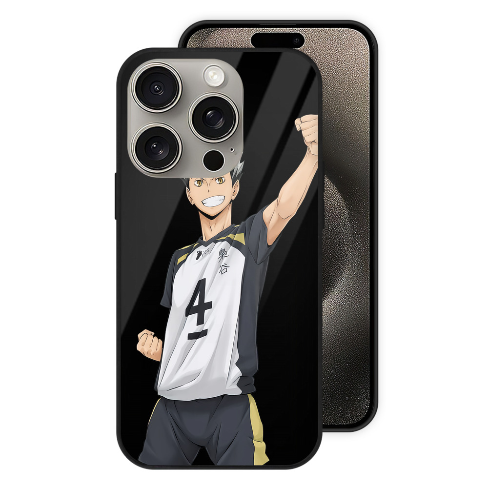 （画像用） ハイキュー!! Haikyu!! 【iPhone15Pro対応】スマホケース 耐衝撃＆黄変防止 背面ガラス