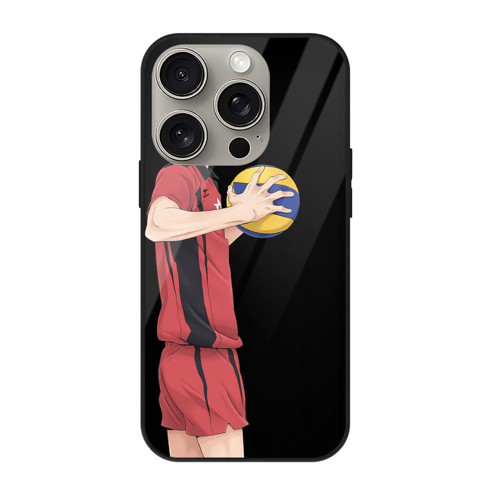 （画像用） ハイキュー!! Haikyu!! 【iPhone15Pro対応】スマホケース 耐衝撃＆黄変防止 背面ガラス