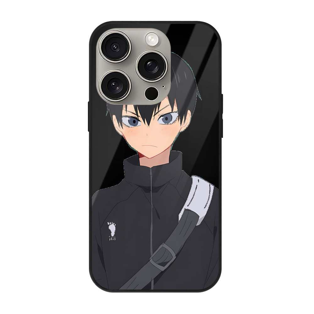 （画像用） ハイキュー!! Haikyu!! 【iPhone15Pro対応】スマホケース 耐衝撃＆黄変防止 背面ガラス