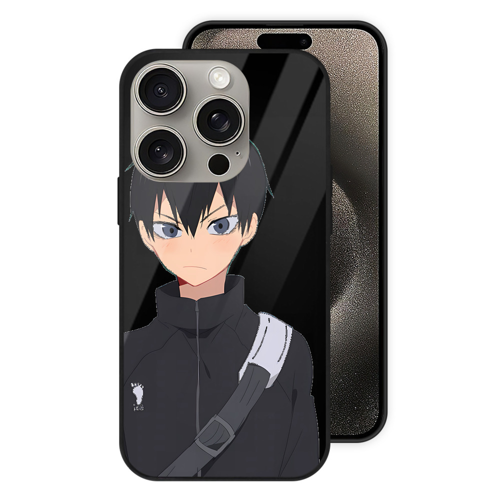 （画像用） ハイキュー!! Haikyu!! 【iPhone15Pro対応】スマホケース 耐衝撃＆黄変防止 背面ガラス
