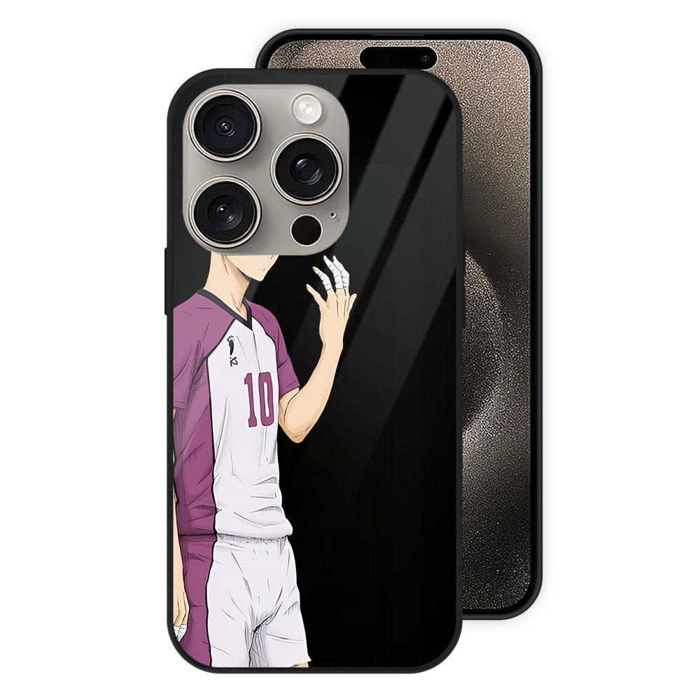 （画像用） ハイキュー!! Haikyu!! 【iPhone15Pro対応】スマホケース 耐衝撃＆黄変防止 背面ガラス