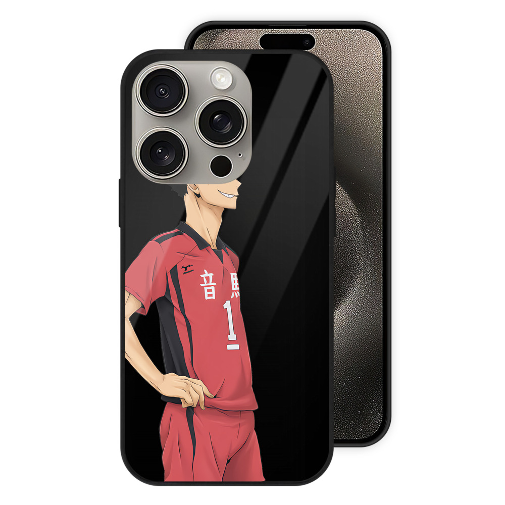 （画像用） ハイキュー!! Haikyu!! 【iPhone15Pro対応】スマホケース 耐衝撃＆黄変防止 背面ガラス