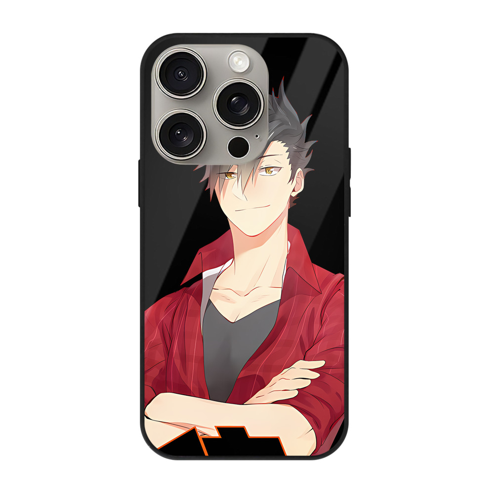 （画像用） ハイキュー!! Haikyu!! 【iPhone15Pro対応】スマホケース 耐衝撃＆黄変防止 背面ガラス