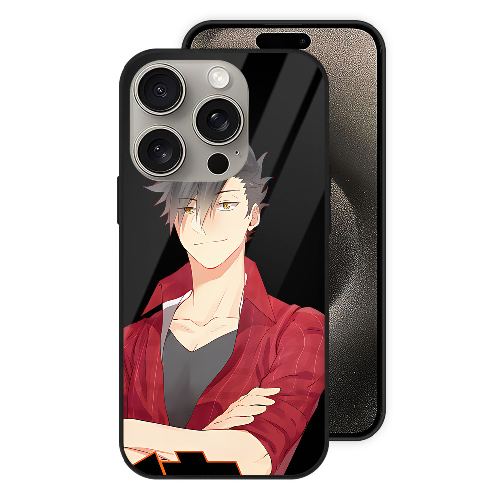 （画像用） ハイキュー!! Haikyu!! 【iPhone15Pro対応】スマホケース 耐衝撃＆黄変防止 背面ガラス