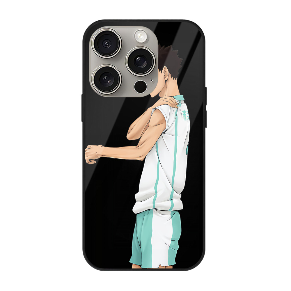 （画像用） ハイキュー!! Haikyu!! 【iPhone15Pro対応】スマホケース 耐衝撃＆黄変防止 背面ガラス