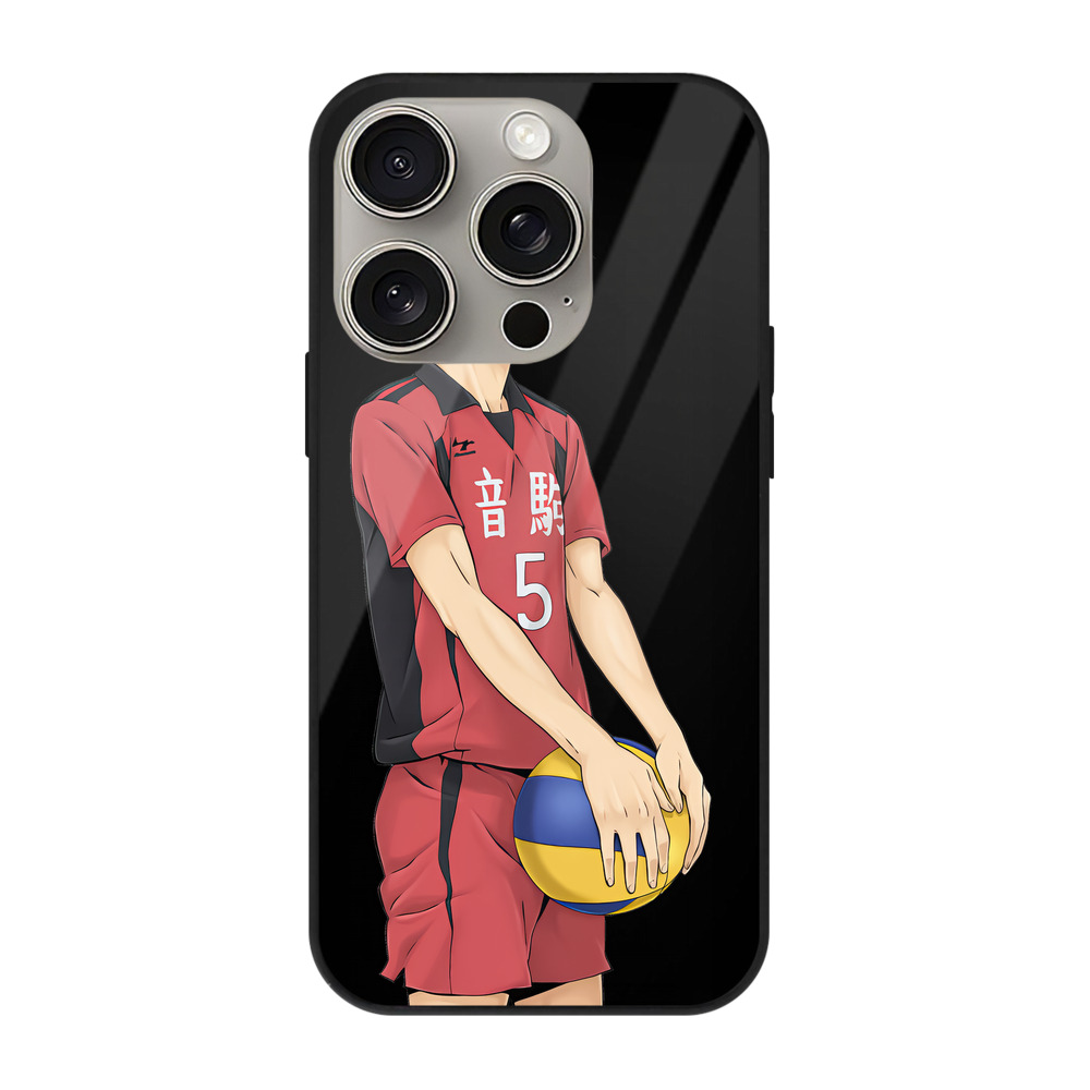 （画像用） ハイキュー!! Haikyu!! 【iPhone15Pro対応】スマホケース 耐衝撃＆黄変防止 背面ガラス