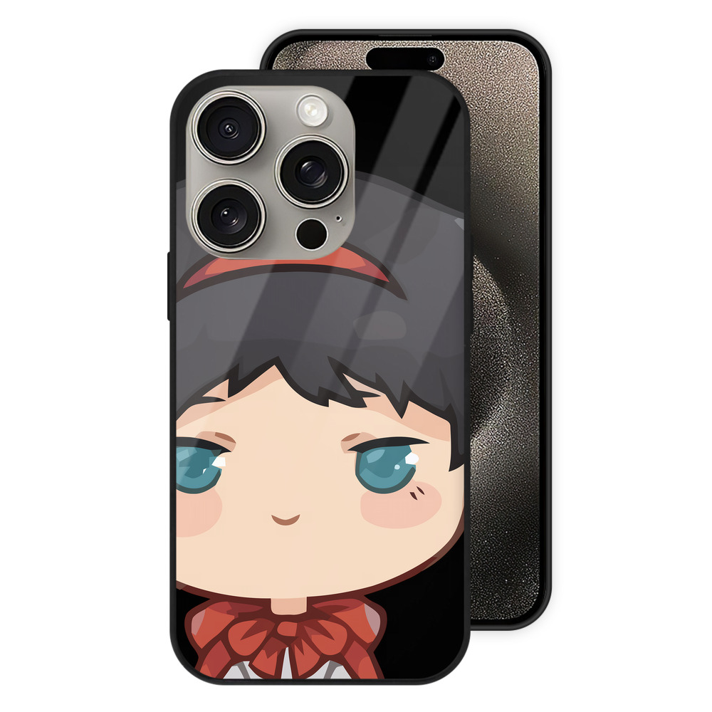 （画像用） ハイキュー!! Haikyu!! 【iPhone15Pro対応】スマホケース 耐衝撃＆黄変防止 背面ガラス