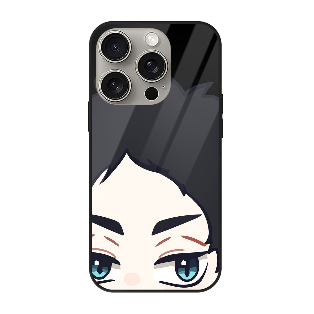 （画像用） ハイキュー!! Haikyu!! 【iPhone15Pro対応】スマホケース 耐衝撃＆黄変防止 背面ガラス